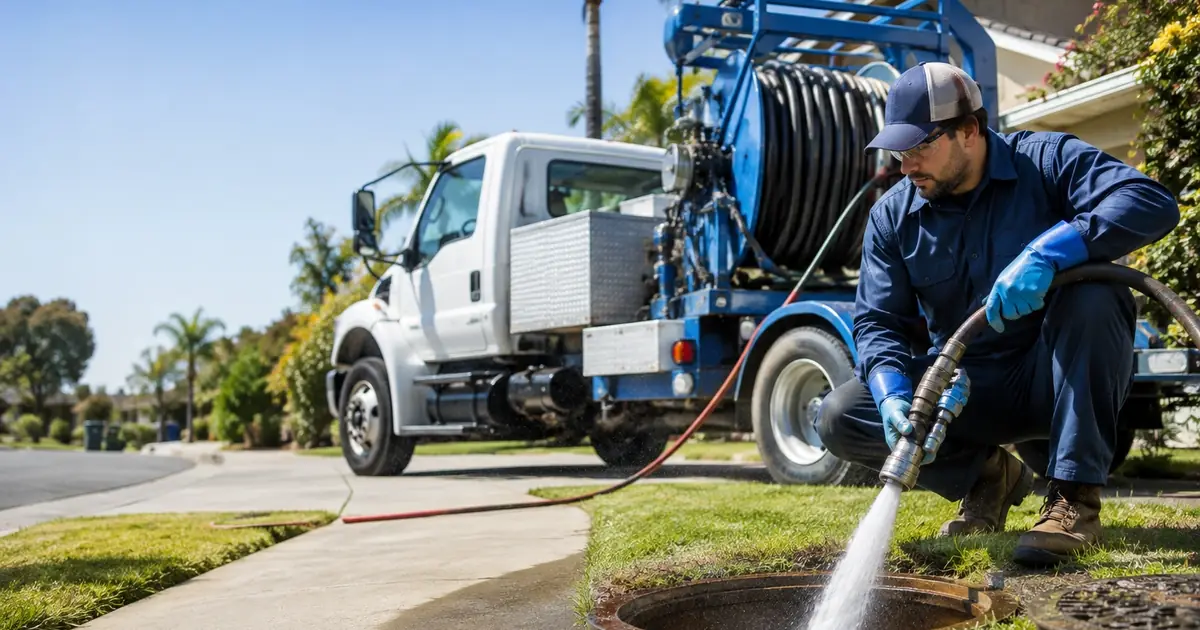 Hydro jet sewer cleaning Carmel By The Sea
