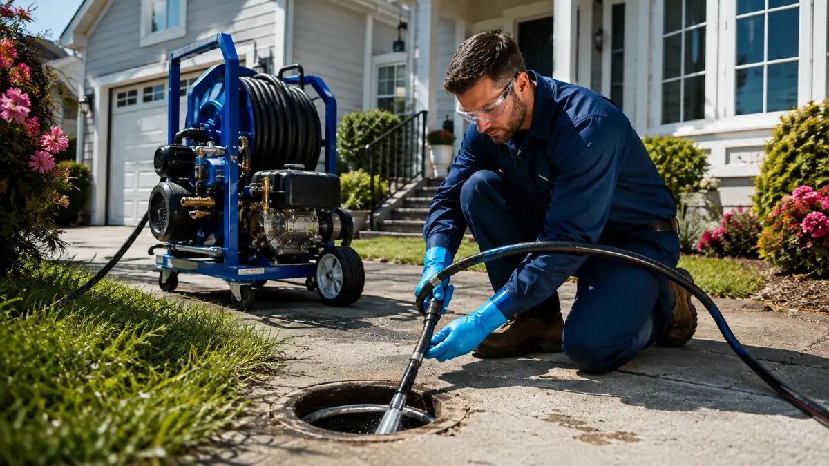 Residential Hydro Jet Drain Cleaning in Carmel By The Sea